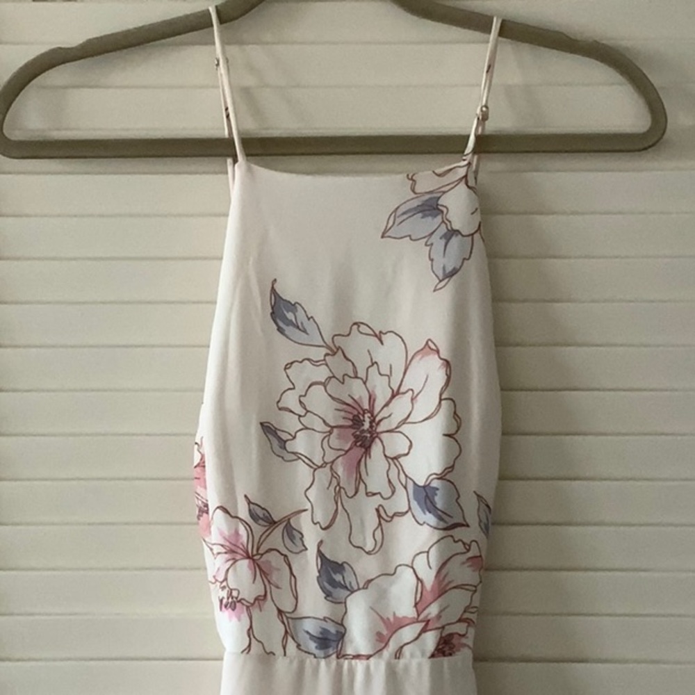 Lulu’s Floral Print Maxi Dress